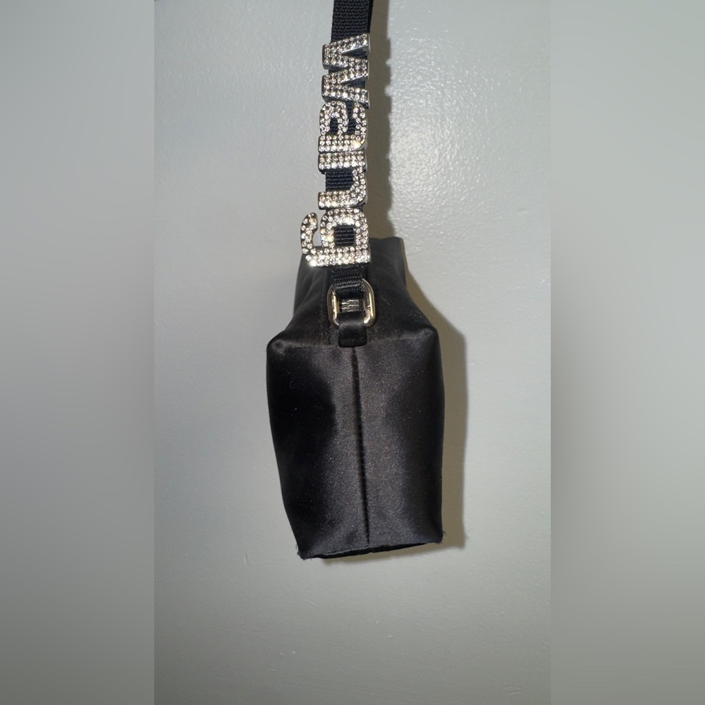 Alexander Wang Black Mini Bag with Silver Accents